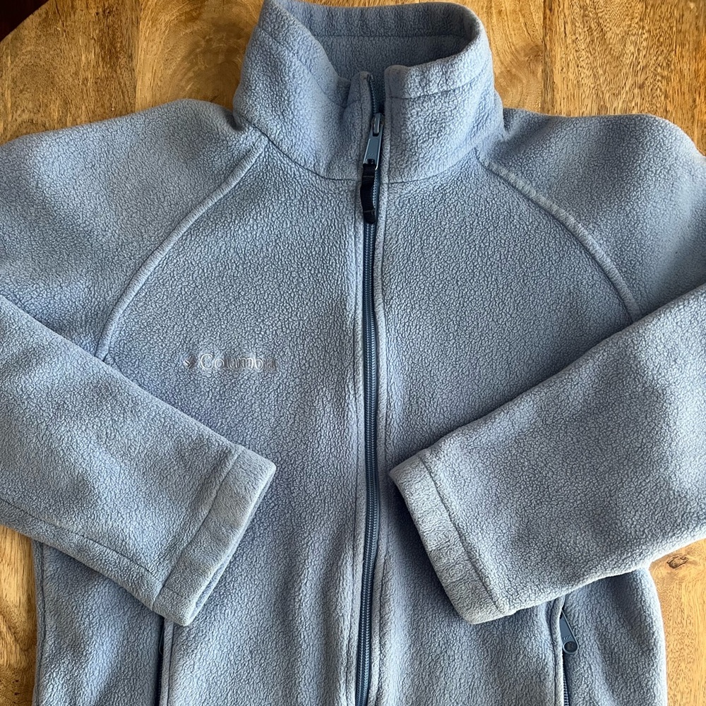 Columbia Women’s Light Blue Fleece Jacket